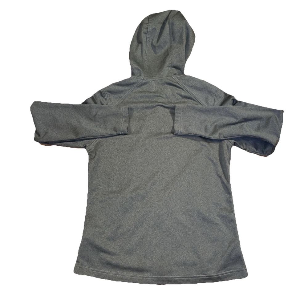 The North Face Apex Softshell Full Zip Gray Pink Jacket Womens Medium Casual - Picture 2 of 9